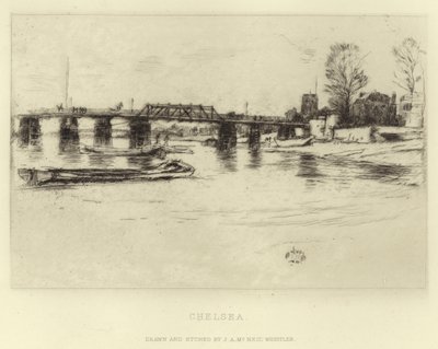 Chelsea af James Abbott McNeill Whistler