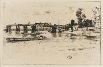 Chelsea, 1879. af James Abbott McNeill Whistler