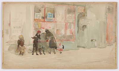 Chelsea Children, ca. 1897 (akvarel på papir) af James Abbott McNeill Whistler