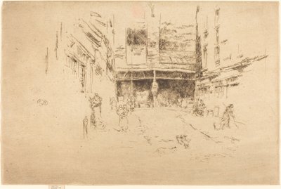 Tøjbørs, No.I, 1887. af James Abbott McNeill Whistler