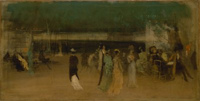 Cremorne Gardens, nr. 2, ca. 1870-80 af James Abbott McNeill Whistler