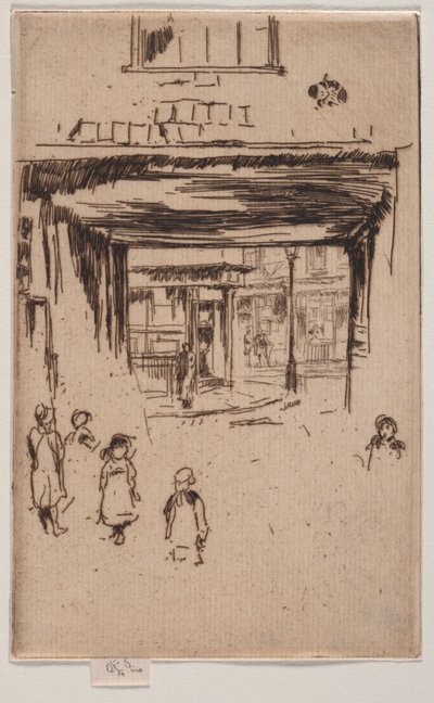 Drury Lane. af James Abbott McNeill Whistler