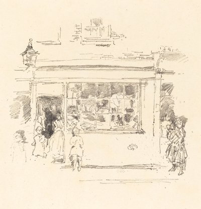 Drury Lane Rags, 1888. af James Abbott McNeill Whistler