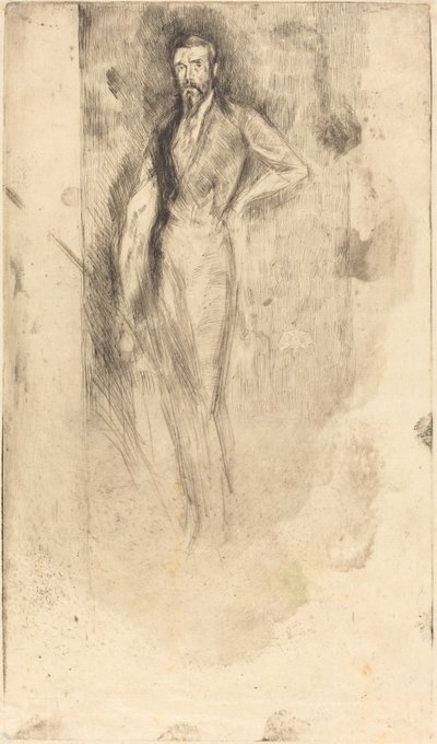 F. R. Leyland, ca. 18701873. af James Abbott McNeill Whistler