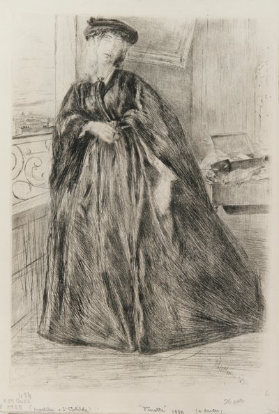 Finette, 1859. af James Abbott McNeill Whistler