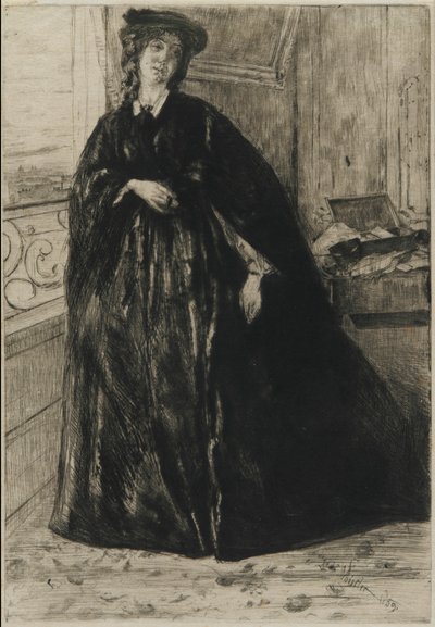 Finette, 1859. af James Abbott McNeill Whistler