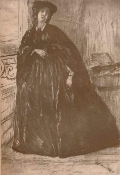 Finette, 1859, 1904 af James Abbott McNeill Whistler