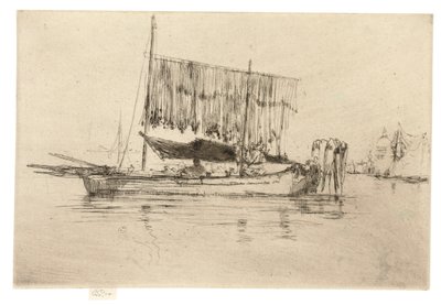 Fiskerbåd, 1879-80 af James Abbott McNeill Whistler