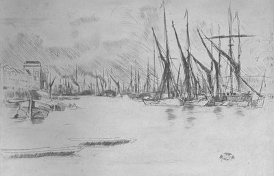 Fra Syltede Sildetrapper, c1878, 1904 af James Abbott McNeill Whistler
