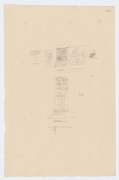 Hotel Colbert, Vinduer af James Abbott McNeill Whistler