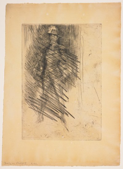 Irving als Philipp von Spanien, Nr. 2 af James Abbott McNeill Whistler