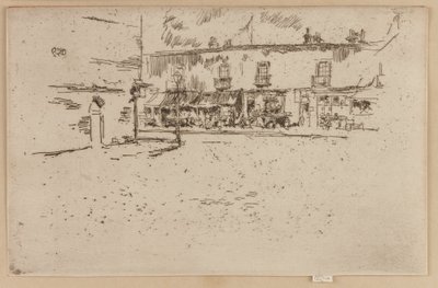Jubilee Place, Chelsea, 1887. af James Abbott McNeill Whistler