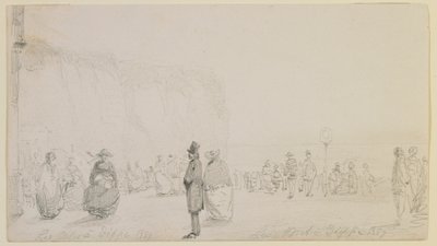 Kysterne ved Dieppe, 1857. af James Abbott McNeill Whistler