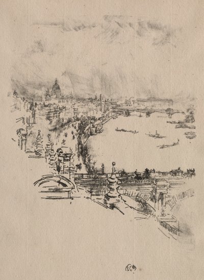 Lille London. af James Abbott McNeill Whistler