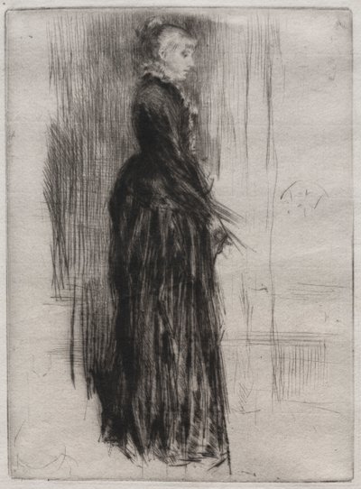 Lille Fløjlskjole. af James Abbott McNeill Whistler