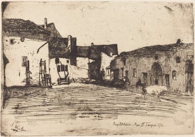 Liverdun, 1858. af James Abbott McNeill Whistler