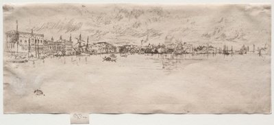 Lange Venedig. af James Abbott McNeill Whistler