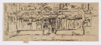 Marchand de Vin, Paris, ca. 1892-93 (radering; blæk på papir) af James Abbott McNeill Whistler