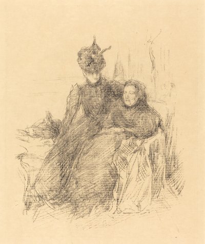 Mor og Datter, 1897. af James Abbott McNeill Whistler