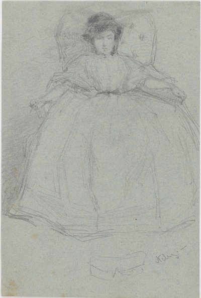 Nelly, 1867-1870. af James Abbott McNeill Whistler