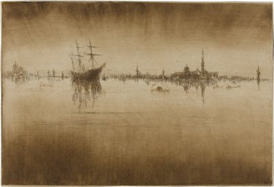 Nocturne af James Abbott McNeill Whistler