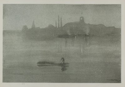 Nocturne, 1878, udgivet 1887 af James Abbott McNeill Whistler
