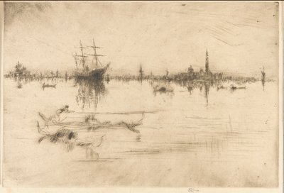Nocturne, 1879-1880. af James Abbott McNeill Whistler