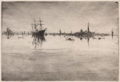 Nocturne, 1879-1880. af James Abbott McNeill Whistler