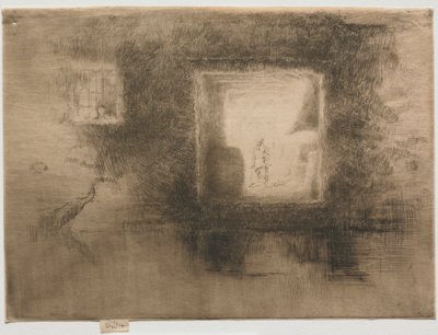 Nocturne ovn. af James Abbott McNeill Whistler