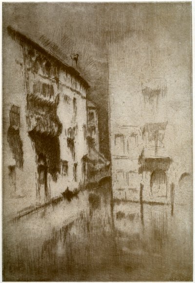 Nocturne: Palaces, c1879 1904. af James Abbott McNeill Whistler