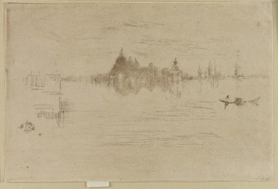 Nocturne: Salut, 1879-1880. af James Abbott McNeill Whistler