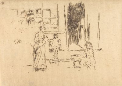 Petticoat Lane, ca. 18861888. af James Abbott McNeill Whistler