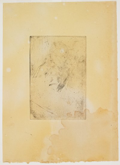 Porträtstudie af James Abbott McNeill Whistler