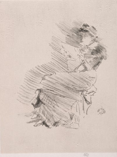 Læsning, 1879. af James Abbott McNeill Whistler