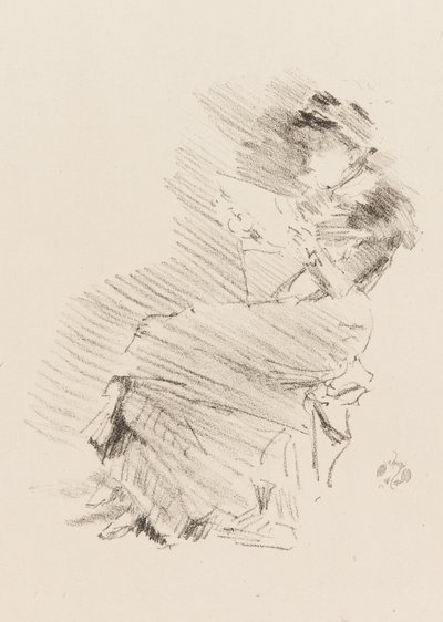 Reading, 1879 og 1887. af James Abbott McNeill Whistler
