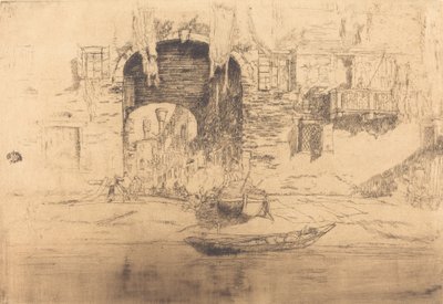 San Biagio, 18791880. af James Abbott McNeill Whistler