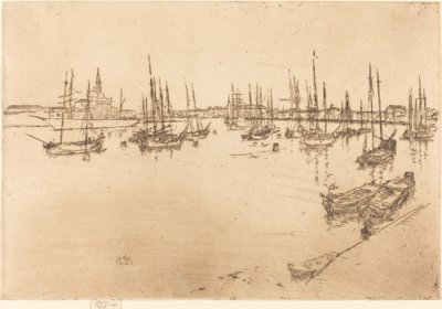St. George, 1880. af James Abbott McNeill Whistler