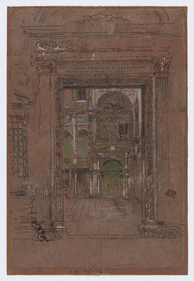 Johannes Apostel et Evangelistae af James Abbott McNeill Whistler