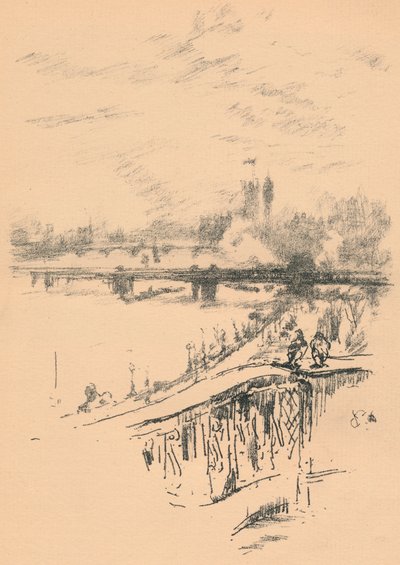 Savoy Pigeons, 1896, 1898 af James Abbott McNeill Whistler