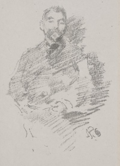 Stephane Mallarme af James Abbott McNeill Whistler