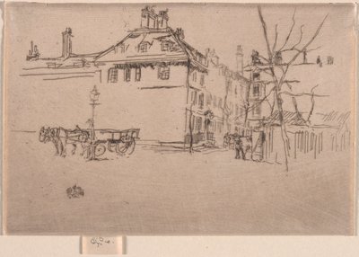 Tempel, 1886. af James Abbott McNeill Whistler