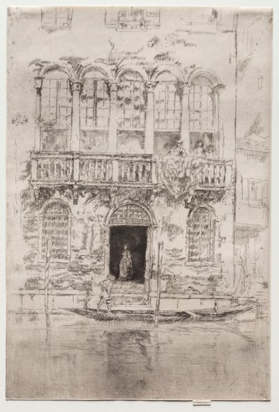 Balkonen. af James Abbott McNeill Whistler