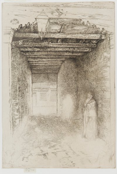 Tiggerne, 1879-1880. af James Abbott McNeill Whistler