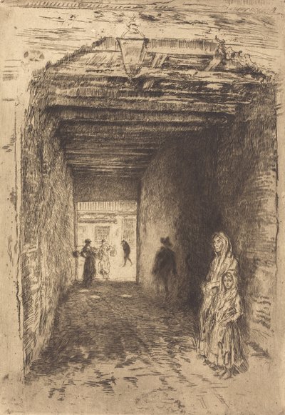 Tiggerne, 18791880. af James Abbott McNeill Whistler