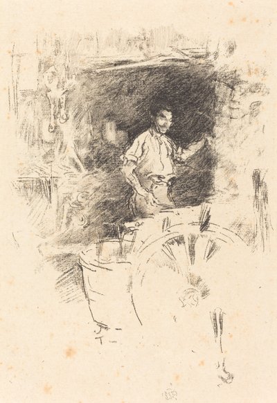 Smeden, 18951896. af James Abbott McNeill Whistler
