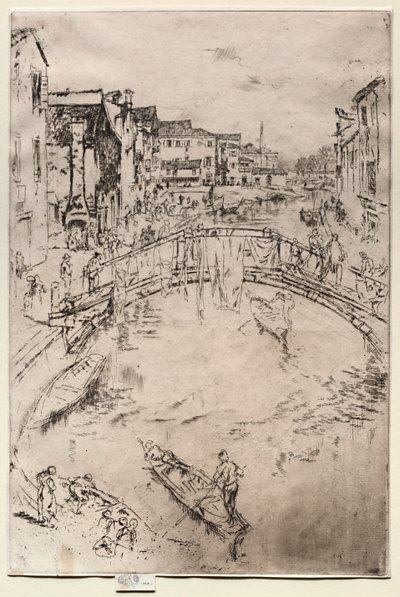 Broen, 1886. af James Abbott McNeill Whistler