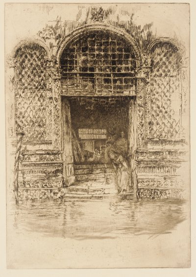 Døråbningen, 1879-1880. af James Abbott McNeill Whistler