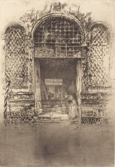 Døråbningen, 1880. af James Abbott McNeill Whistler