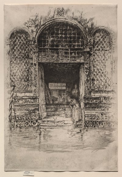 Døråbningen, 1880. af James Abbott McNeill Whistler