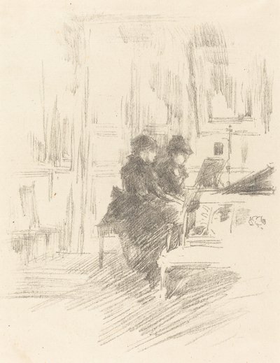 Duet, nr. 2, 1894. af James Abbott McNeill Whistler